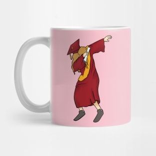 Funny Dabbing Graduation Blonde Girl Mug